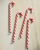 Terrain Candy Cane Drink Stirrers, Set of 4 - 1