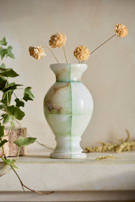 Terrain Classical Alabaster Vase