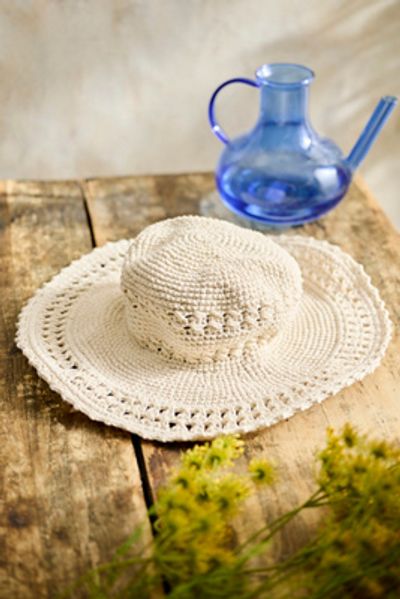Terrain Crochet Cotton Hat