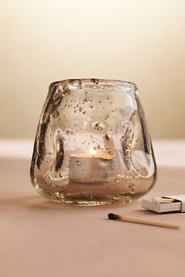 Terrain Dimpled Tea Light Holder