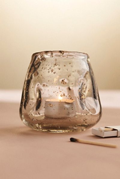 Terrain Dimpled Tea Light Holder