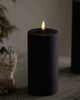 Terrain Flameless Black Outdoor Pillar Candle - 3