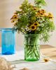 Terrain Flared Rim Recycled Glass Vase - 1