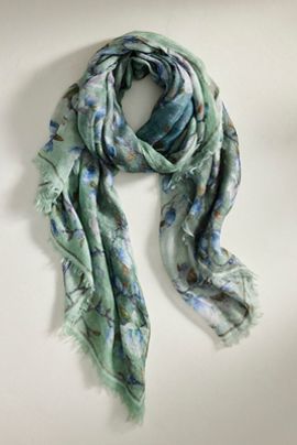 Terrain Floral Cashmere + Modal Scarf
