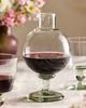 Terrain Footed Glass Orb Decanter - 1