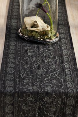 Terrain Halloween Crewel Stitch Runner