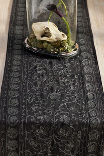 Terrain Halloween Crewel Stitch Runner