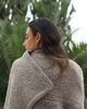 Terrain Heathered Alpaca Shawl - 1
