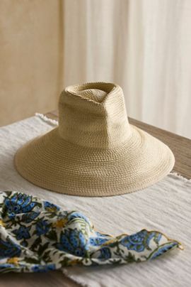 Terrain High Crown Straw Fedora
