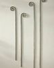 Terrain Iron Fiddlehead Stakes, Set of 2 - 1