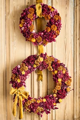 Terrain Jewel Tones Dried Wreath