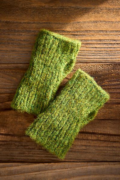 Terrain Knit Fingerless Gloves