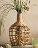 Terrain Nautical Woven Rattan + Glass Vase - 2
