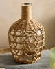 Terrain Nautical Woven Rattan + Glass Vase - 3