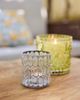 Terrain Paned Mosaic Votives, Set of 2 Clear - 2