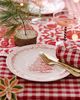 Terrain Red Tannenbaum Stoneware Dinner Plate - 1