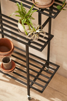 Terrain Iron Shelf Plant Stand - Thumbnail 2