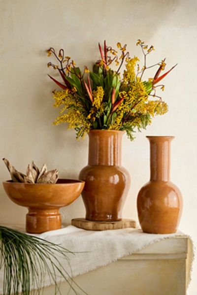 Terrain Sculptural Terracotta Vase