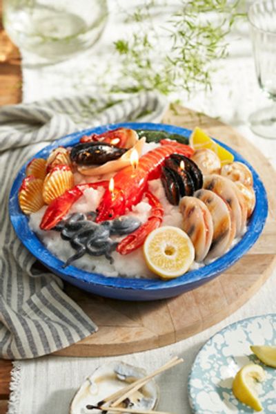 Terrain Seafood Platter Candle