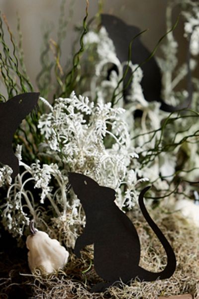 Terrain Standing Rat Paper Decorations, Set of 8