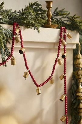 Terrain Tiny Bells Beaded Garland