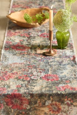 Terrain Vintage Tapestry Linen Runner