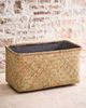 Terrain Woven Bamboo + Fiber Trough Planter - 4