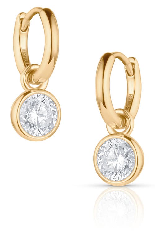 THATCH THATCH Dottie Cubic Zirconia Small Hoop Earrings