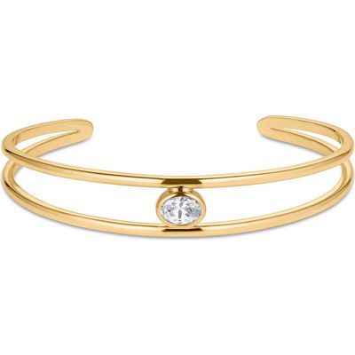 THATCH THATCH Monroe Cubic Zirconia Cuff Bracelet