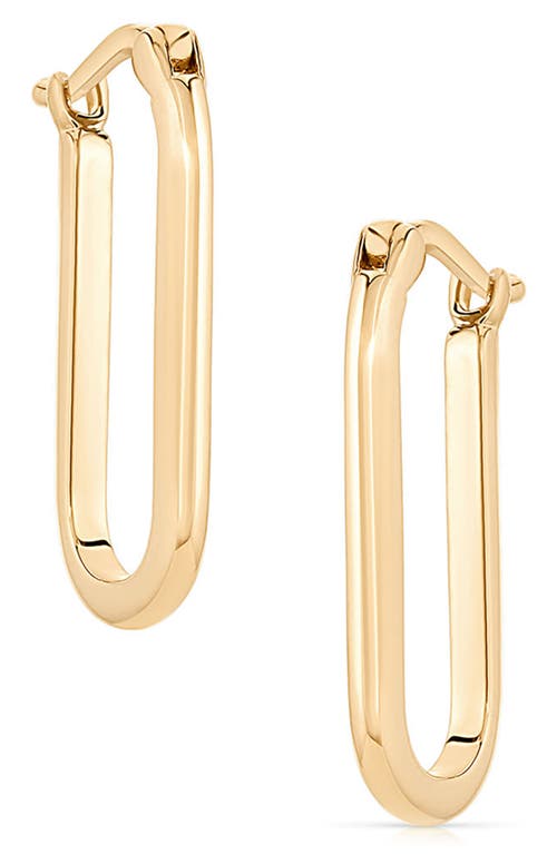 THATCH THATCH Nadine Elongated Hoop Earrings