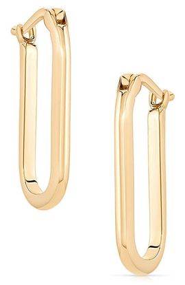 THATCH THATCH Nadine Elongated Hoop Earrings