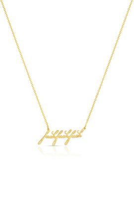 THATCH THATCH Script Pendant Necklace