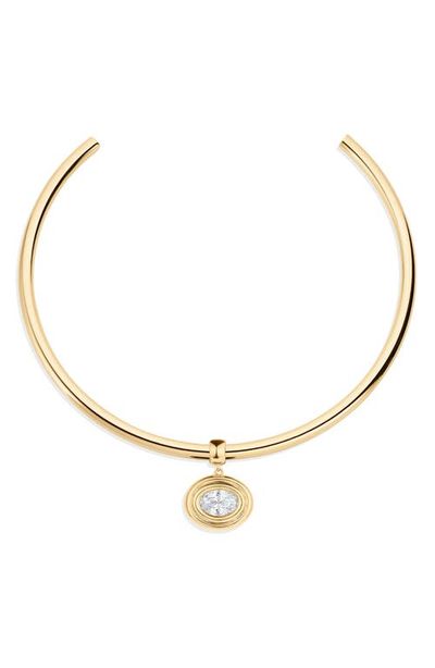 THATCH THATCH Starlet Oval Cubic Zirconia Choker
