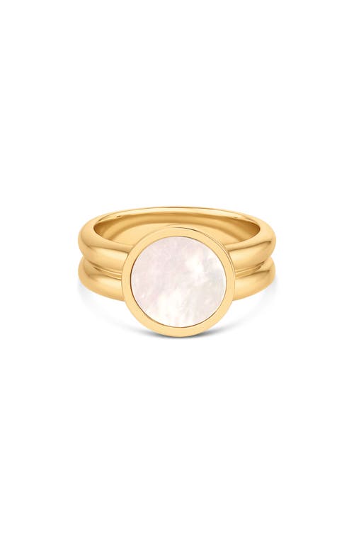THATCH THATCH Svea Mother of Pearl Ring 