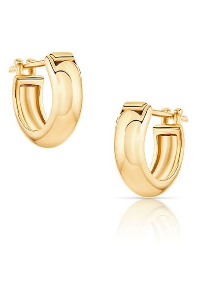THATCH THATCH Vince Huggie Hoop Earrings