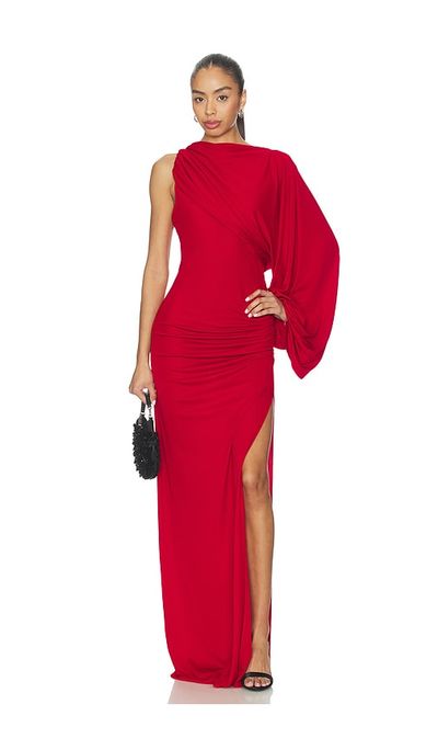 The Andamane The Andamane Selene One Shoulder Maxi Dress