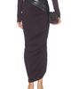 The Andamane The Andamane Ursula Faux Leather Detailed Midi Skirt - 1