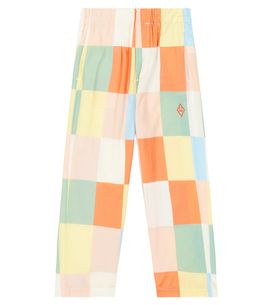 The Animals Observatory The Animals Observatory Camel checked cotton pants
