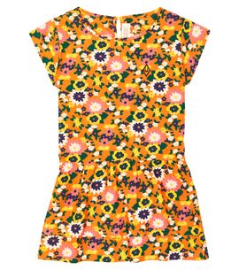 The Animals Observatory The Animals Observatory Hummingbird printed cotton dress