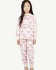 The Animals Observatory The Animals Observatory Llama printed cotton jersey pajamas - 5