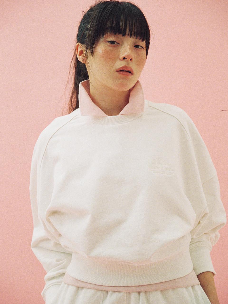 The Aperture 20s Easy Sweatshirt_White