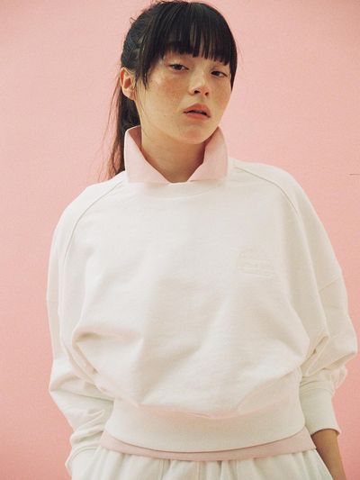 The Aperture 20s Easy Sweatshirt_White