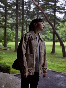 The Aperture 70s Cotton Field Jacket_Beige