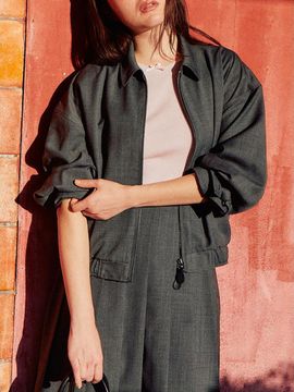 The Aperture 90S Timothy Blouson Blazer [Grey] (TA5411A013)