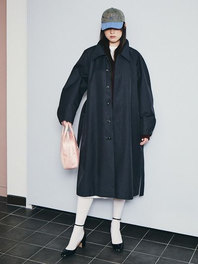 The Aperture Alma Trench Coat Ash