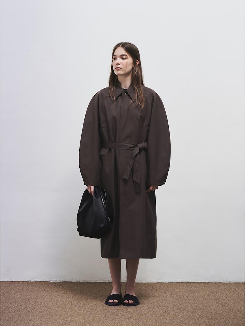 The Aperture Alma Trench Coat Brown