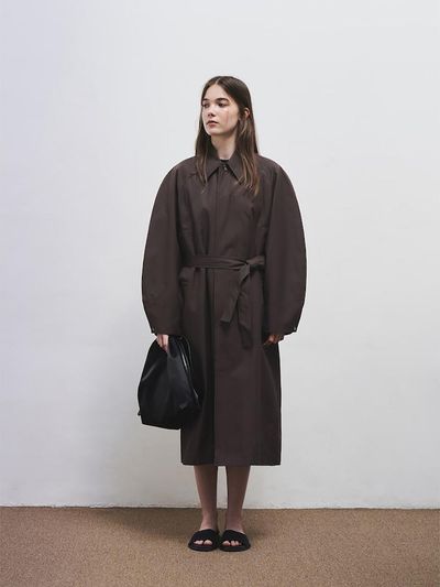 The Aperture Alma Trench Coat Brown