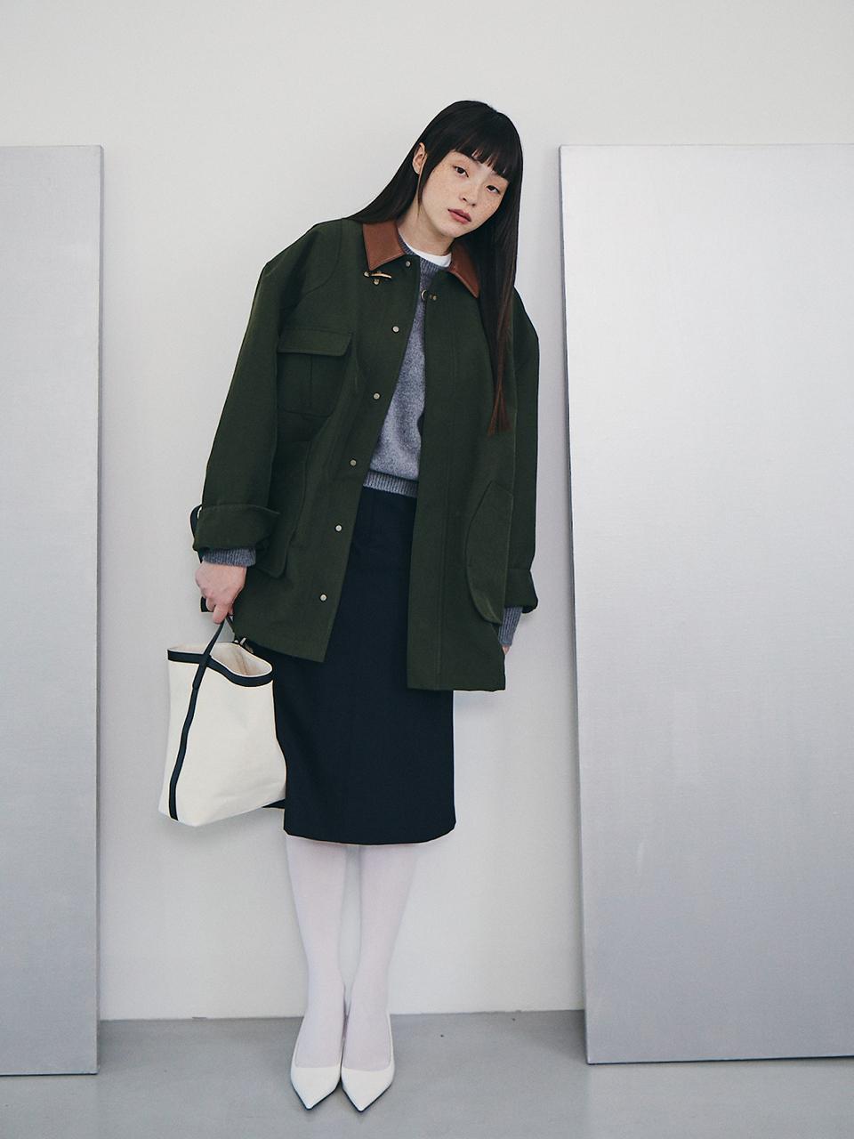 The Aperture Breuer Coating Jacket Khaki (TA4711A03H)