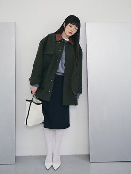 The Aperture Breuer Coating Jacket Khaki (TA4711A03H)