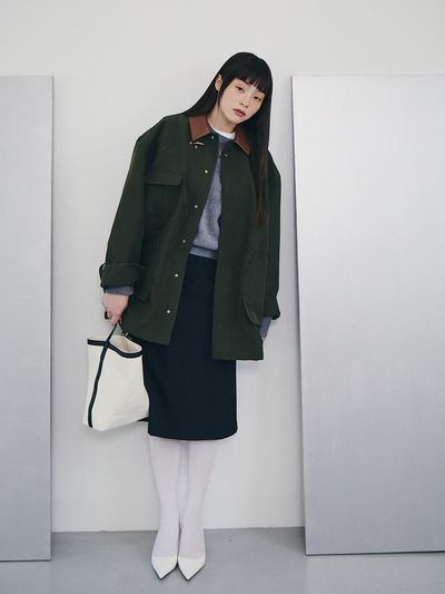 The Aperture Breuer Coating Jacket Khaki (TA4711A03H)